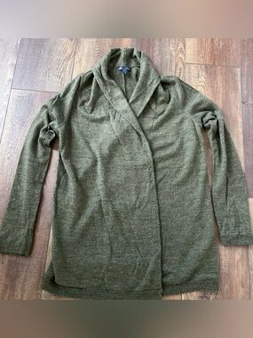 GAP dark green wool Cardigan